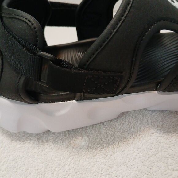 Nike Owaysis Womens Black/White Sandals CK9283-002 Size 8 Adjustable Strap - Picture 16 of 16